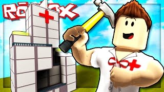 Let's Play Roblox Meep City + Medical Hospital Tycoon Builder