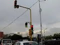 Flashing Traffic Lights in New Delhi Flashing Traffic Lights in New Delhi