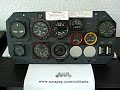 Heinkel He 162 Luftwaffe Jet Plane Instrument Panel