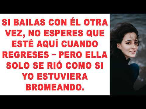 Mi esposa dijo que era «solo un baile» — Pero esa noche finalmente me fui _