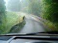 Driving a small white (map color) road in CZ