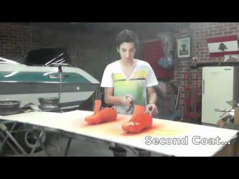 how to dye football boots