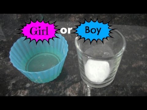 how to baking soda gender test