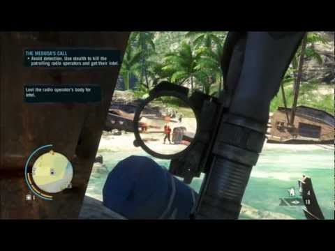 Far Cry 3 - Medusa's Call Mission - Recurve Bow Gameplay