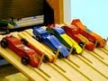 Building Pinewood Derby Cars with Dad