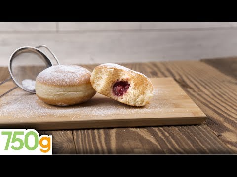 Recette des Beignets fourrés - 750 Grammes