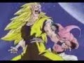 videos de goku vs majin boo