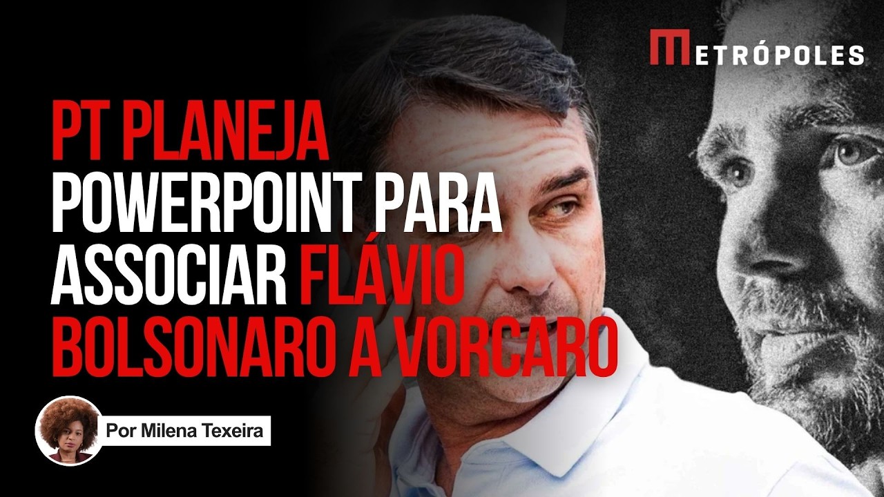 PT prepara PowerPoint para detalhar relação de Flávio X Vorcaro