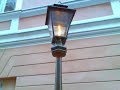 Gas street light / Lamp post, Kaasuvalo, katuvalo