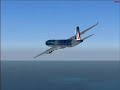 FS2004 Air France KLM A330 Paris LFPG a Philipsburg TNCM