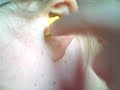 Earplugs - a user\