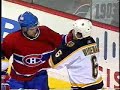 Boston@Canadiens 3avril+Fight Latendresse vs Weidman