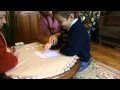 Аутизм.Фрагмент занятия. Просмотр видео