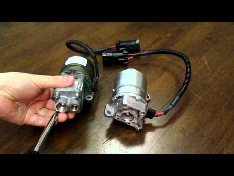 How to change the electric motor in a F1 hydraulic pump used in Ferrari 360 and Maserati cars