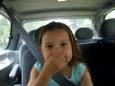 Morgan being silly