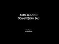 AutoCAD 2010 Görsel Eğitim DVD