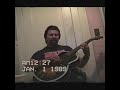 the late william clarke was a true musician.  before he picked up the harmonica,   he played drums, and for a brief time, guitar.  this rare home video shows him playing guitar.  used by permission of video owner.