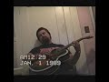 the late william clarke was a true musician.  before he picked up the harmonica,   he played drums, and for a brief time, guitar.  this rare home video shows him playing guitar.  used by permission of video owner.