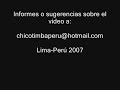 charanga habanera intro ricky ricon lima peru 2007!!!