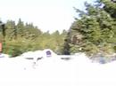 snowboard jumpen auf dem erbeskopf