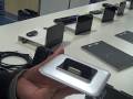 Dexim's USB hub and card reader specifically designed for the Macbook Air at Macworld 2009