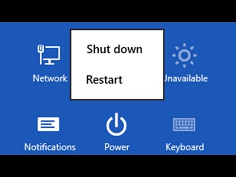 how to shutdown windows 8