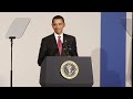 President Barack Obama - Edward M. Kennedy Institute 1