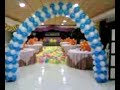 DECORACION CON GLOBOS