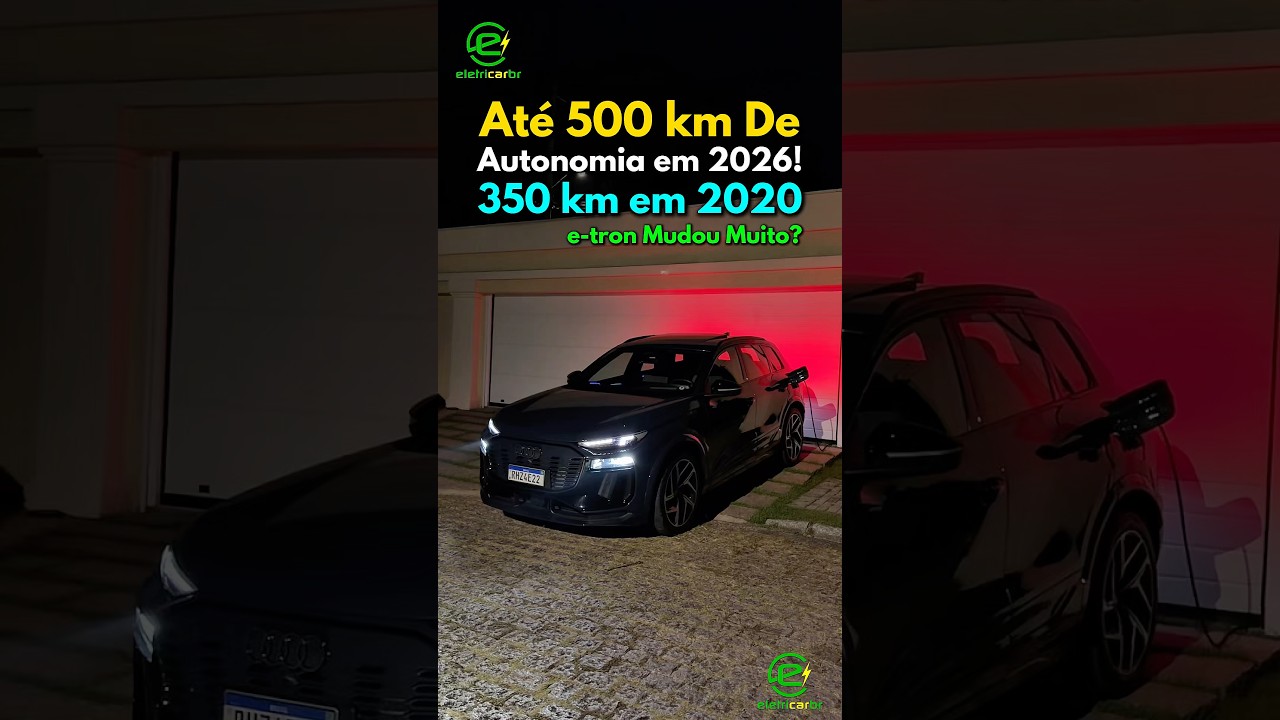 Até 500 km de Autonomia em 2026 e até 350 km em 2020: Audi e-tron