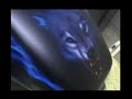 Bad Wolf Bike / Airbrush Art