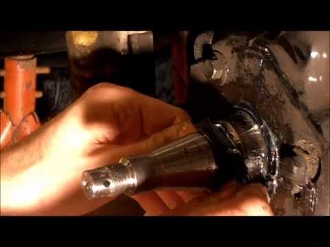 DIY Replacing a front bearing on a Volvo 240
