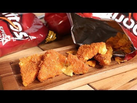 How To Make Deep Fried Cheese Stuffed Doritos