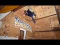 Climbing my home made wall