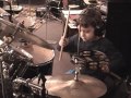 6 year old Harrison Strunk drumming to a Beatles medley