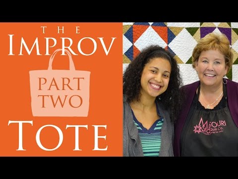 crafty - Part 2 of 2. Crafty Gemini Tote Bag Part 1: Easy Quilting Project with Jenny Doan of Missouri Star Quilt Co and Vanessa of Crafty Gemini. Vanessa and Jenny show us how to make an easy quilt...