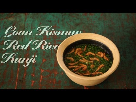 Goan Kismur in Red Rice Kanji