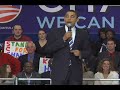 Barack Obama in North Charleston, SC