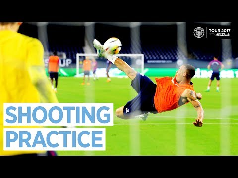 Video: MAN CITY SHOOTING PRACTICE! | Man City US Tour Open Training Day 3