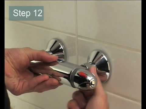 how to fit mixer shower