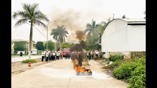 Phường Thanh Sơn - Công an thành phố bồi dưỡng nghiệp vụ phòng cháy và chữa cháy đối với lực lượng dân phòng, đội PCCC cơ sở