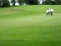 me nd tino stealin a golf flag lol