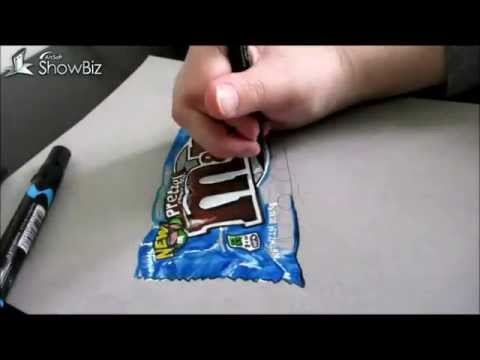 how to draw mrs.green m&m