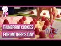 How to Make Pink Thumbprint Cookies - Perfect Gift for Mother's Day - 2 DIY For Ep. 20