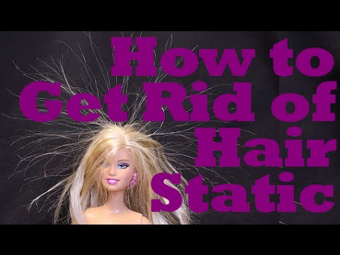 how to get rid of static electricity in hair