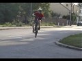 Insane 50 Km/h Mtb Wheelie On Cobblestone Pavement/ Stoppie Insane 50 Km/h Mtb Wheelie On Cobblestone Pavement/ Stoppie