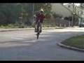 Insane 50 Km/h Mtb Wheelie On Cobblestone Pavement/ Stoppie