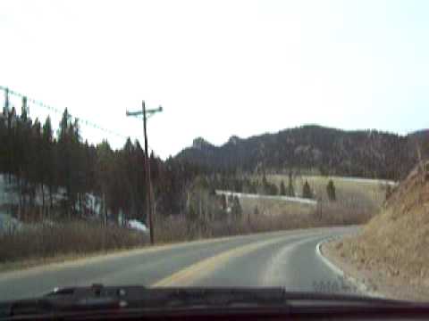 Driving to Golden Gate Canyon State Park 6