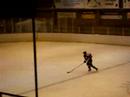 Penalty shot by Haninge Hockeys Hampus Wall