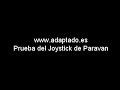 Prueba del Joystick de Paravan