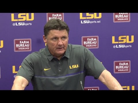 Tidbits From Ed Orgeron Post-Practice Press Conference On 3/21